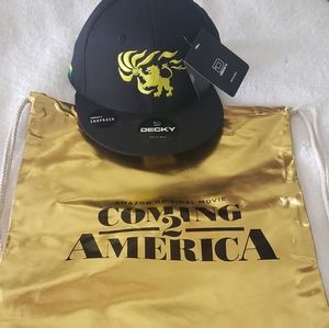 Coming 2 America Authentic hat and bag
